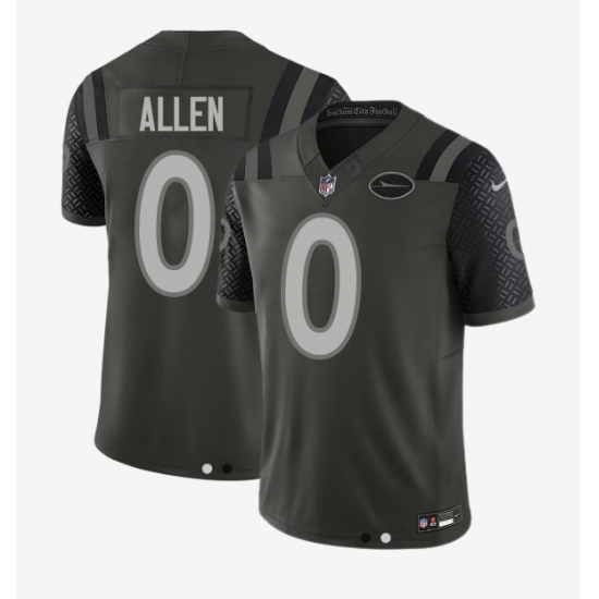 Men's New York Jets #0 Allen Black Rivalries Collection Jersey - Ujersey