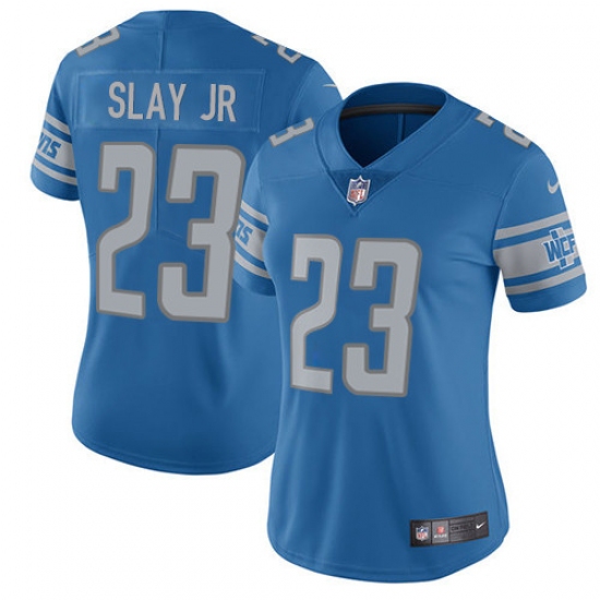 Women's Nike Detroit Lions #23 Darius Slay Limited Light Blue Team Color Vapor Untouchable NFL Jersey - Ujersey