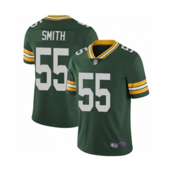 Men's Green Bay Packers #55 Za'Darius Smith Green Team Color Vapor Untouchable Limited Player Football Jersey - Ujersey
