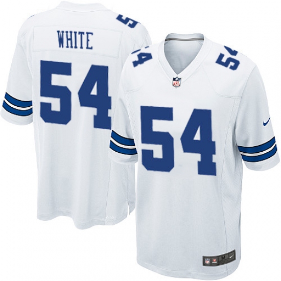 Men's Nike Dallas Cowboys #54 Randy White Game White NFL Jersey - Ujersey