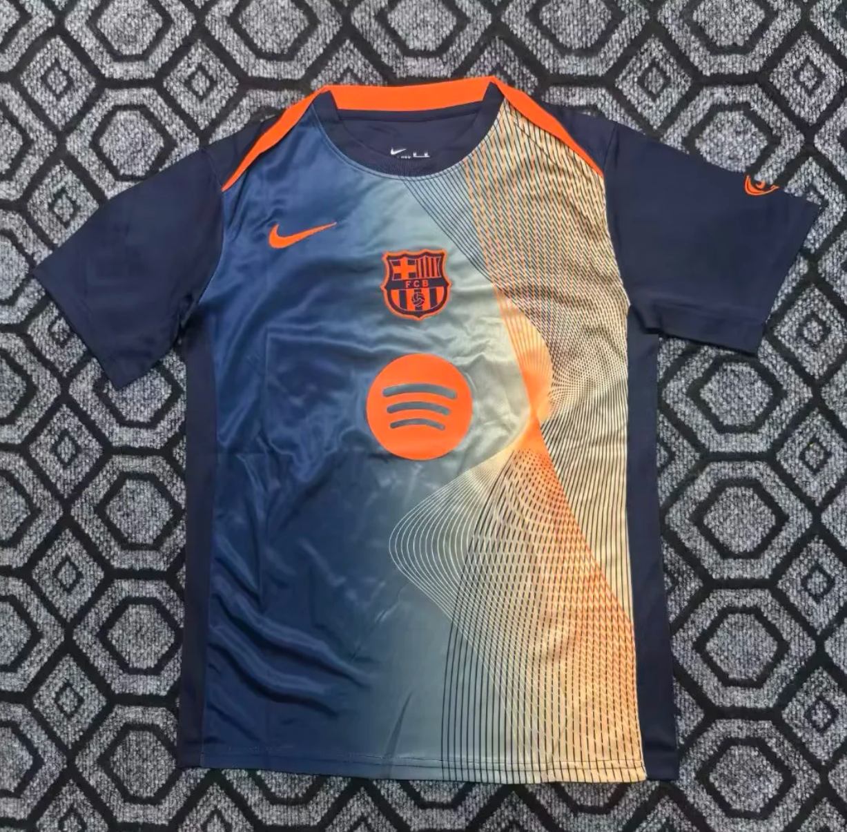 Barcelona third pre-match football jersey 2025/2026 - Ujersey NHL