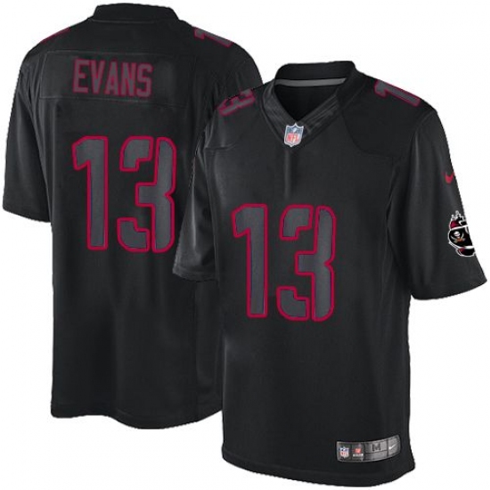 Men's Nike Tampa Bay Buccaneers #13 Mike Evans Limited Black Impact NFL Jersey - Ujersey