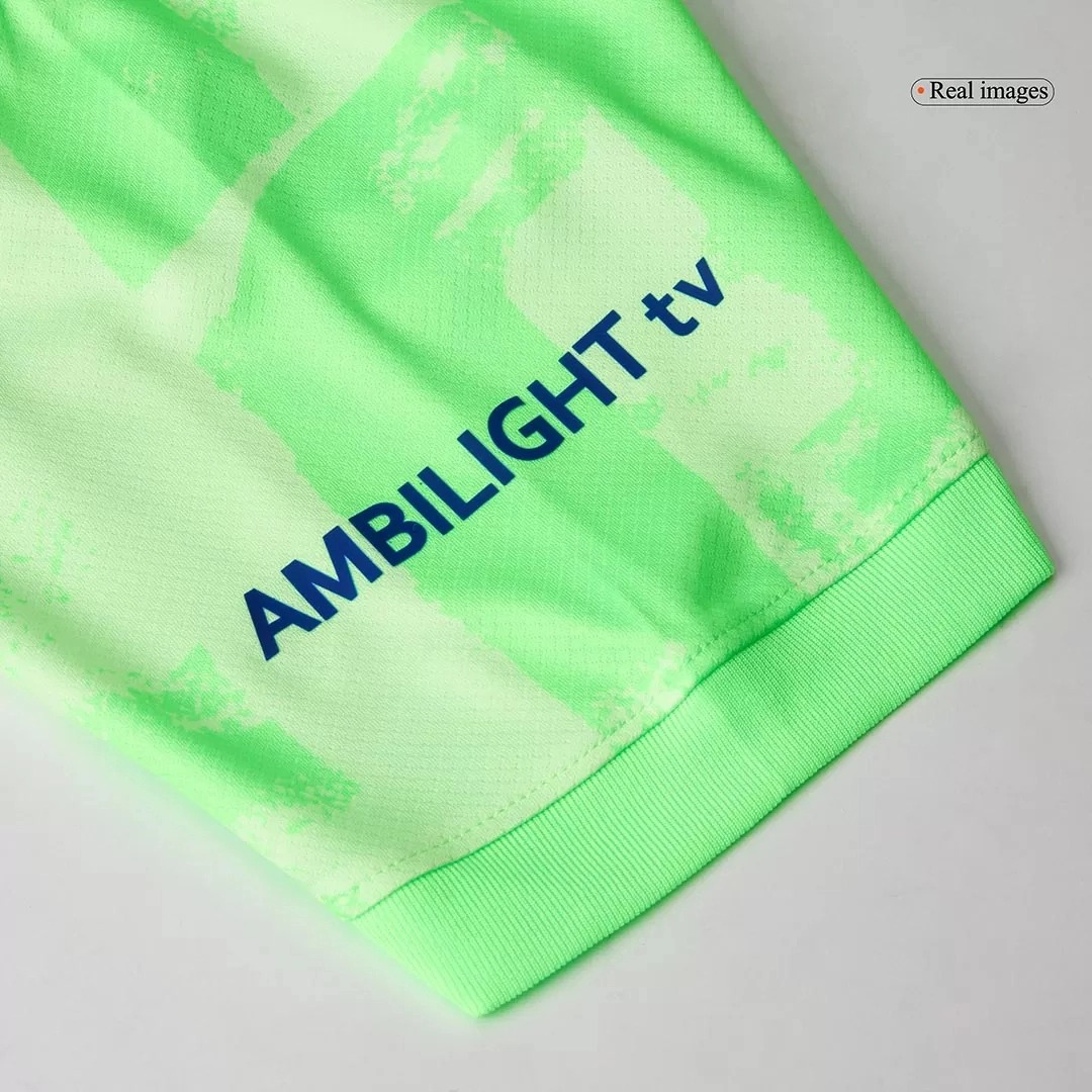 Barcelona Soccer Jersey Third Away Custom Shirt 2024/25 Spotify Logo Without Text - U-jersey