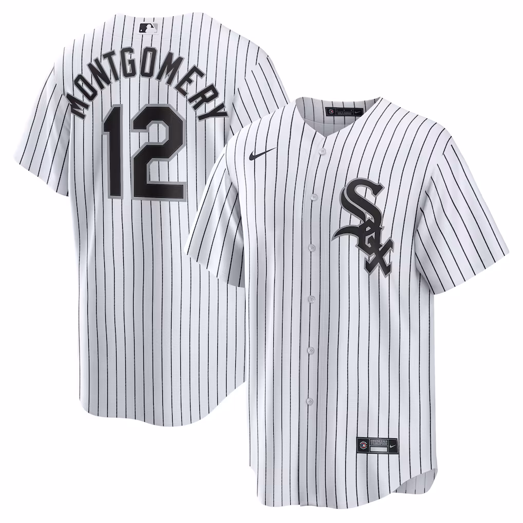 Youth Chicago White Sox Colson Montgomery Nike White Home Replica Jersey - Ujersey NHL