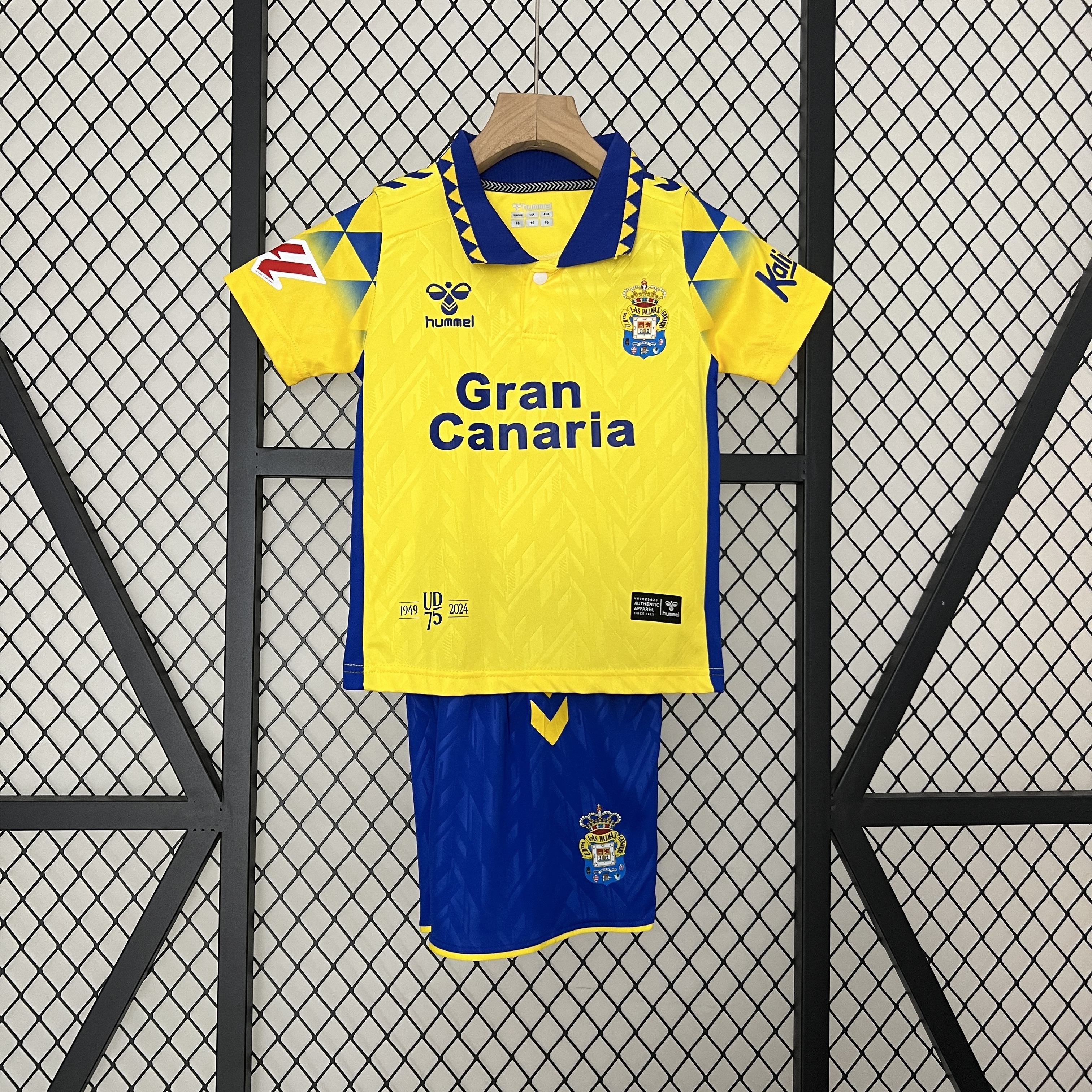 UD Las Palmas Soccer Jersey Home Kids Kit Jersey+Shorts 2024/25 - U-jersey