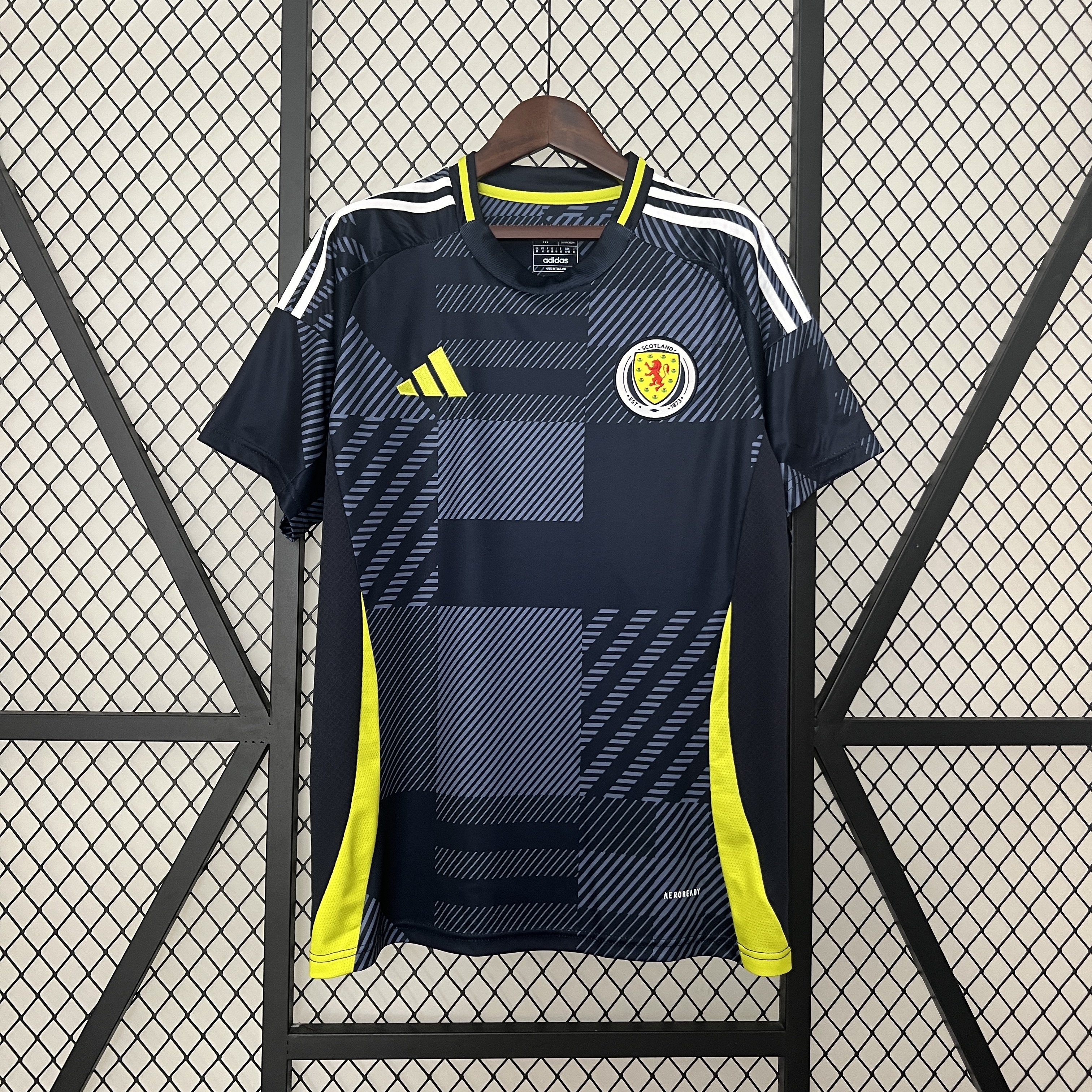 Scotland Soccer Jersey Home Custom Shirt 2024 - Ujersey NHL