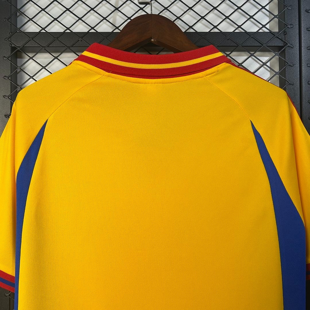 Romania Soccer Jersey Home Retro Jersey 2000 - U-jersey