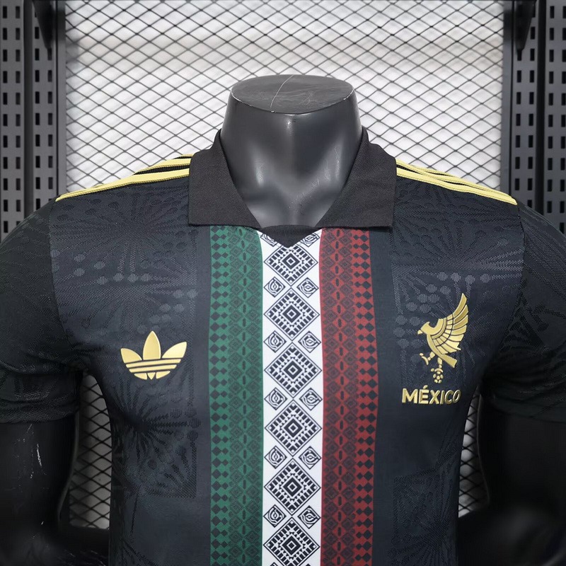 Mexico Black Special Soccer Jersey 2025 - U-jersey