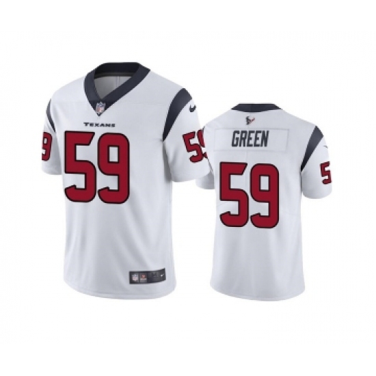 Men's Houston Texans #59 Kenyon Green White Vapor Untouchable Limited Stitched Jersey - Ujersey