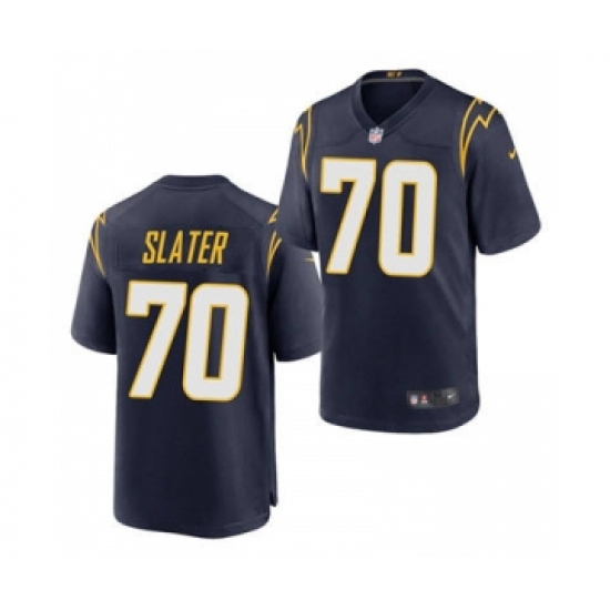 Men's Los Angeles Chargers #70 Rashawn Slater Navy 2021 Vapor Untouchable Limited Jersey - Ujersey