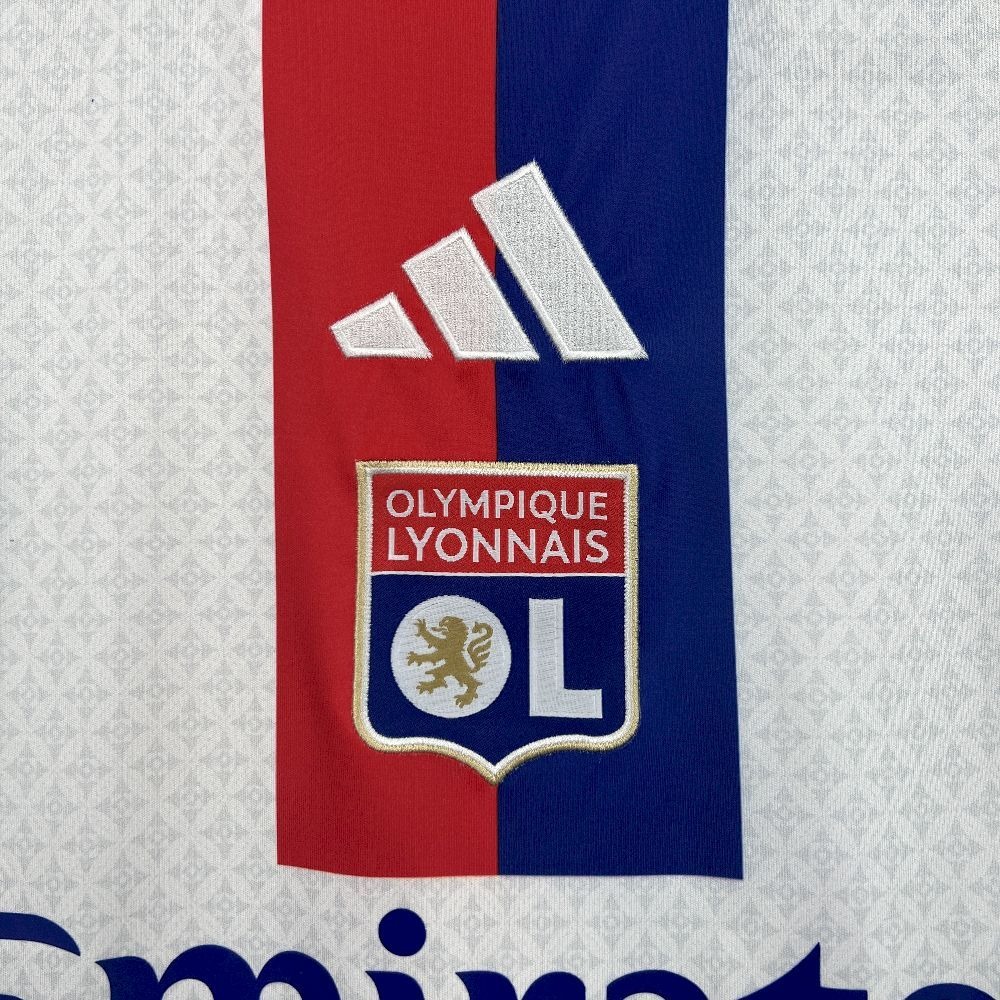 Olympique Lyonnais Football Jersey Home Custom Shirt 2025-26