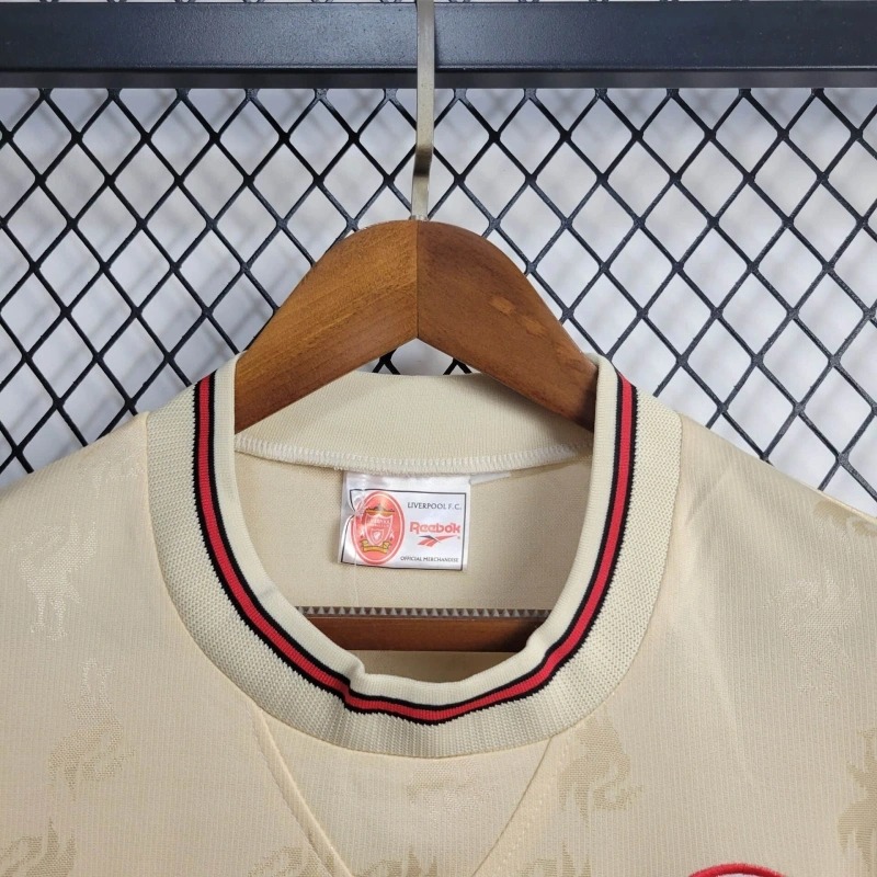 Liverpool Retro Football Jersey Away Custom Shirt 1996/97 - ujerseystore