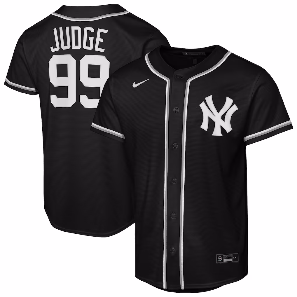 Youth New York Yankees Aaron Judge Nike Black Fashion Replica Player Jersey - Vujersey Los Angeles Rams