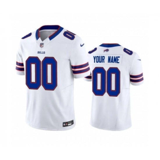 Men's Buffalo Bills Active Player Custom White 2023 F.U.S.E. Vapor Untouchable Limited Stitched Jersey - Ujersey