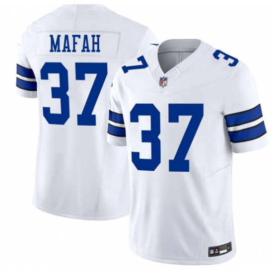 Men's Dallas Cowboys #37 Phil Mafah White 2025 F.U.S.E Vapor Untouchable Limited Football Stitched Jersey - Ujersey