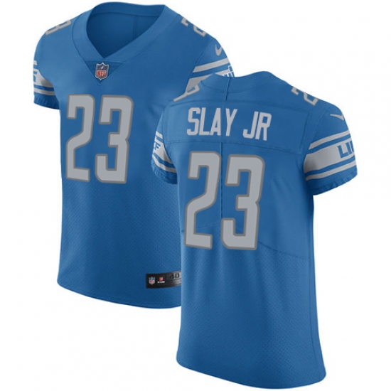Men's Nike Detroit Lions #23 Darius Slay Light Blue Team Color Vapor Untouchable Elite Player NFL Jersey - Ujersey