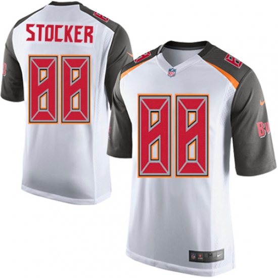 Men's Nike Tampa Bay Buccaneers #88 Luke Stocker Game White NFL Jersey - Ujersey