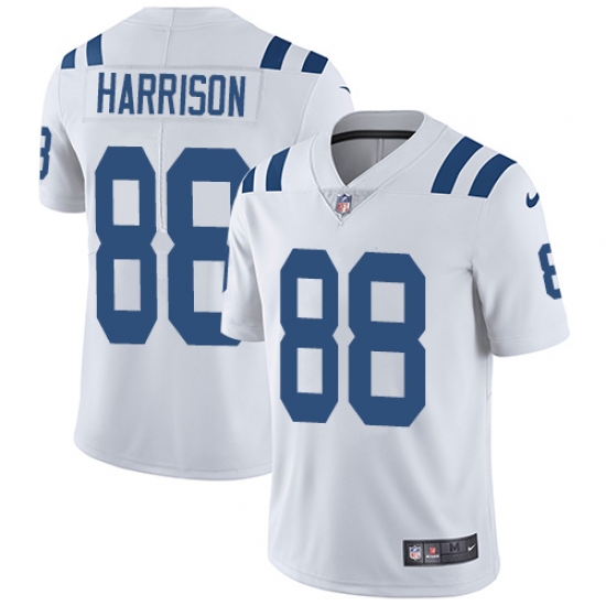 Youth Nike Indianapolis Colts #88 Marvin Harrison Elite White NFL Jersey - Ujersey