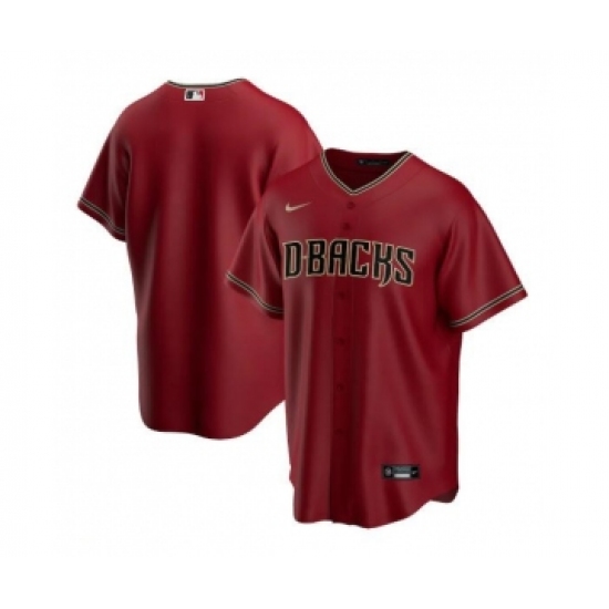 Men's Arizona Diamondbacks Blank Red Cool Base Stitched Baseball Jersey - Ujersey