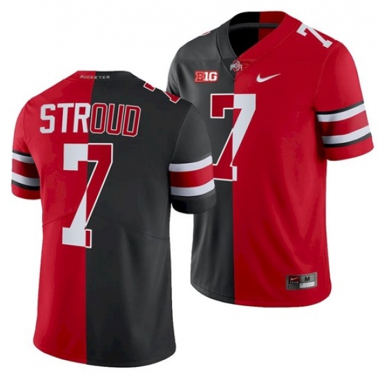Ohio State Buckeyes #7 C.J. Stroud Scarlet 2021 College Football Jersey - Ujersey