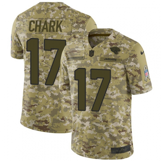 Youth Nike Jacksonville Jaguars #17 DJ Chark Limited Camo 2018 Salute to Service NFL Jersey - Ujersey
