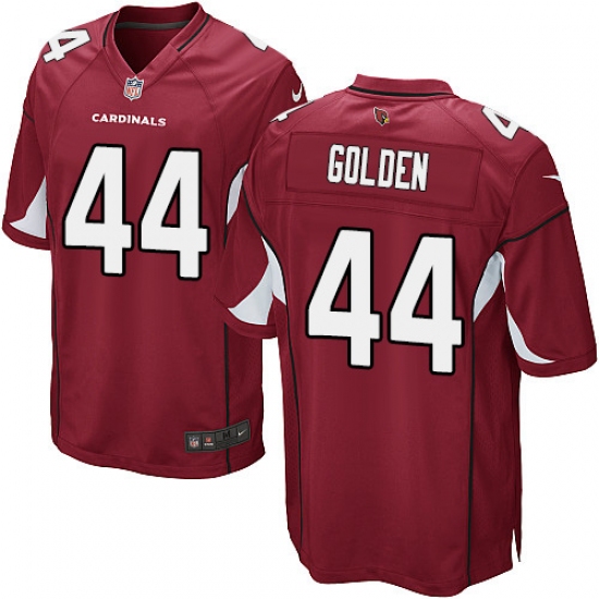 Men's Nike Arizona Cardinals #44 Markus Golden Game Red Team Color NFL Jersey - Ujersey