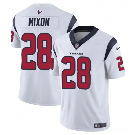 Youth Houston Texans #28 Joe Mixon White Vapor Untouchable Limited Football Stitched Jersey - Ujersey