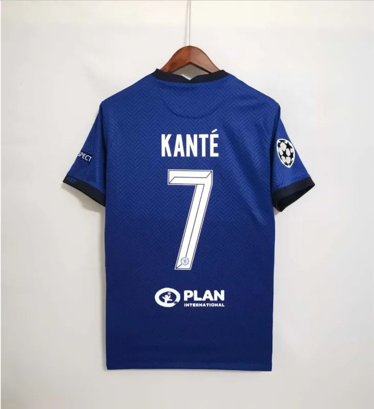 Chelsea Retro Football Jersey Home Shirt UCL Final 2020/21