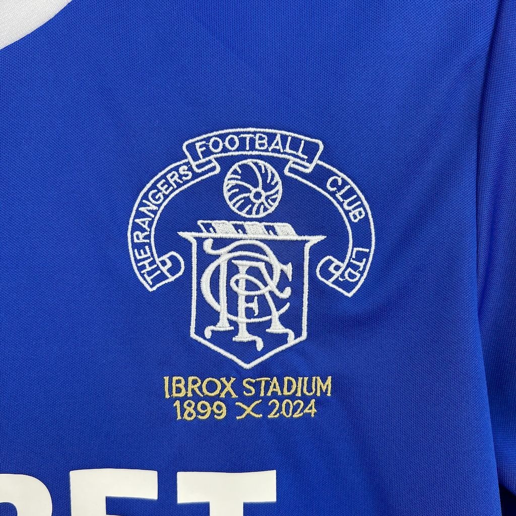Rangers FC Soccer Jersey 125th Anniversary Custom Shirt 2024/25 - U-jersey