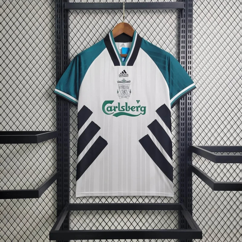 Liverpool Retro Football Jersey Away Custom Shirt 1993/95 - ujerseystore