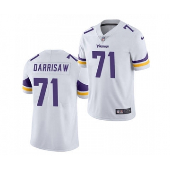 Men's Minnesota Vikings #71 Christian Darrisaw White 2021 Vapor Untouchable Limited Jersey - Ujersey