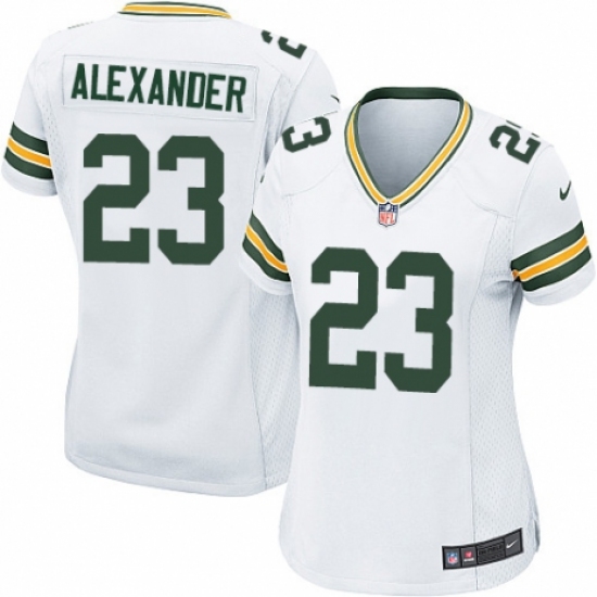 Women's Nike Green Bay Packers #23 Jaire Alexander Game White NFL Jersey - Ujersey