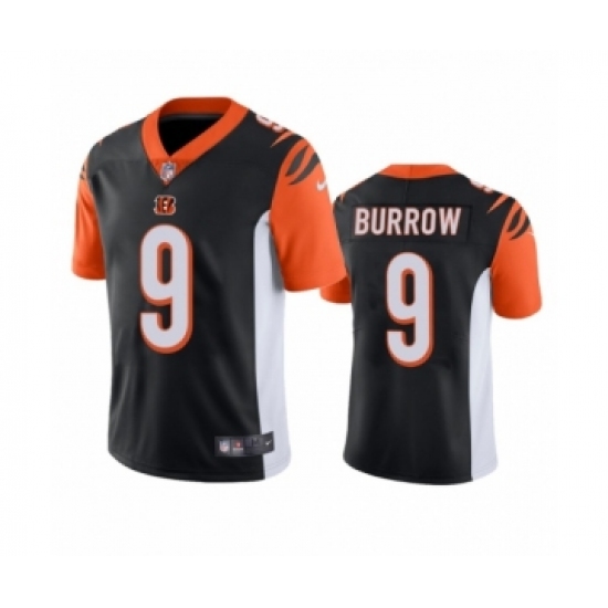 Cincinnati Bengals #9 Joe Burrow Black 2020 NFL Draft Vapor Limited Jersey - Ujersey