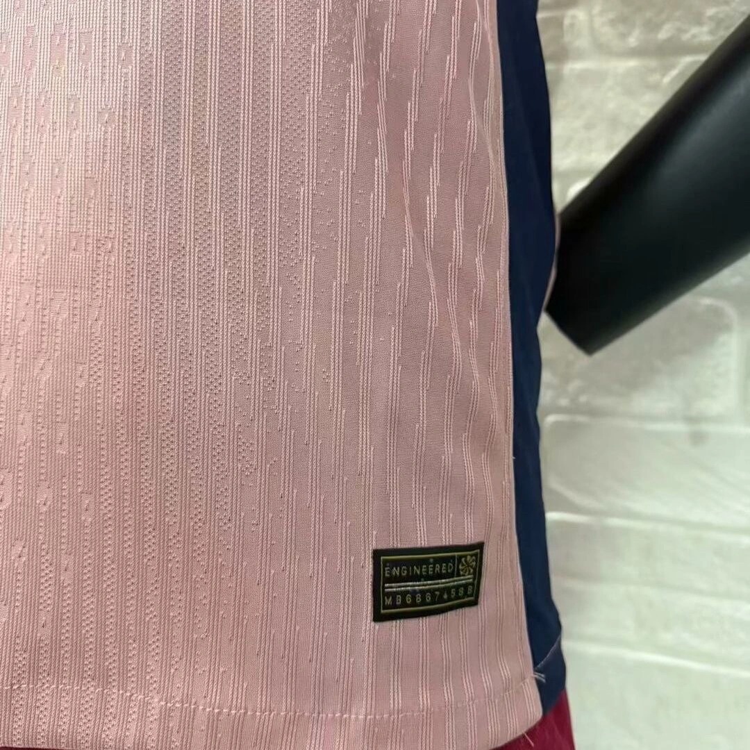 Soccer Jersey Barcelona Third Away Pink Shirt 2025/26