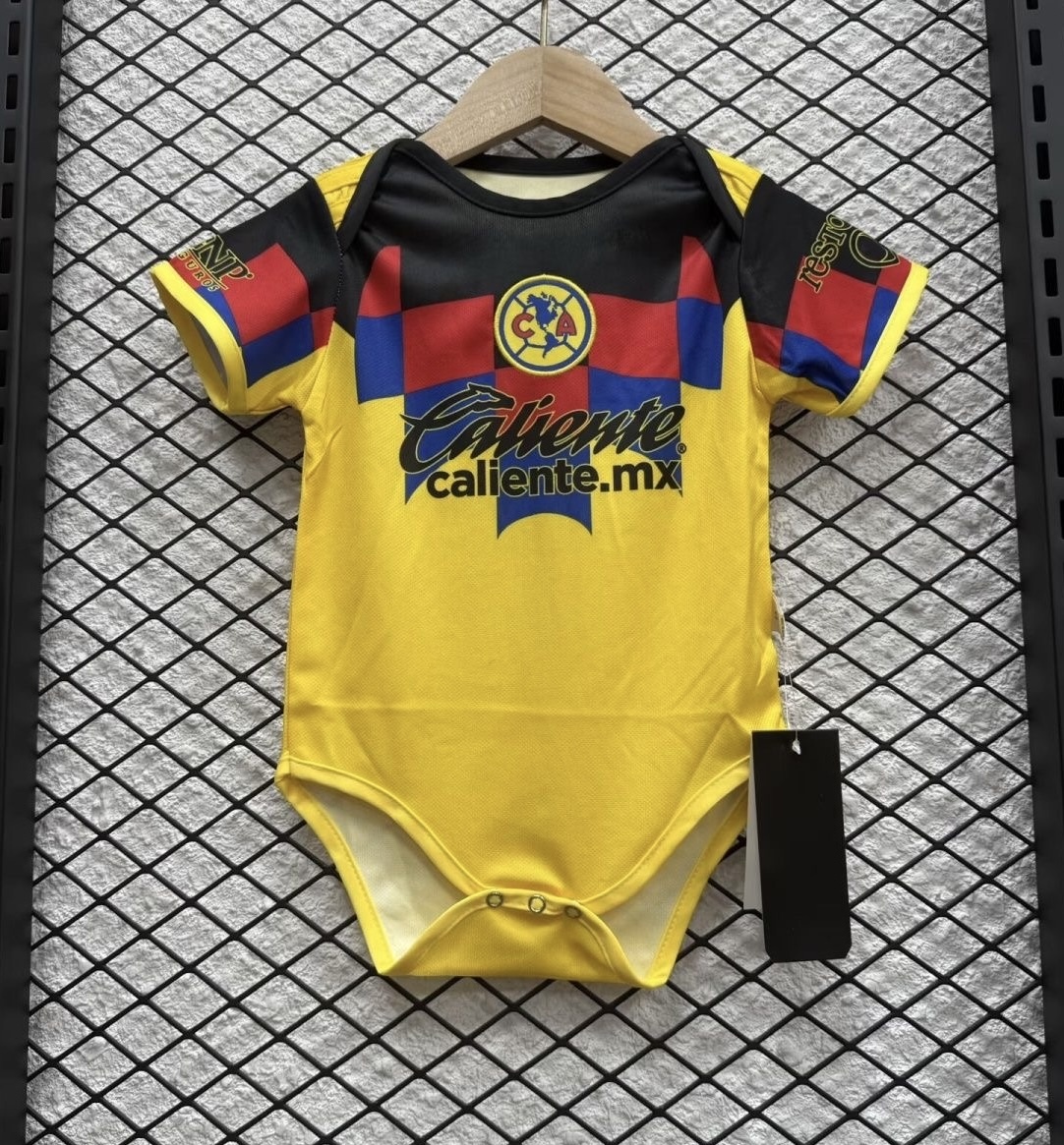 Club America Soccer Jersey Home Baby Uniform 2025/26 - U-jersey