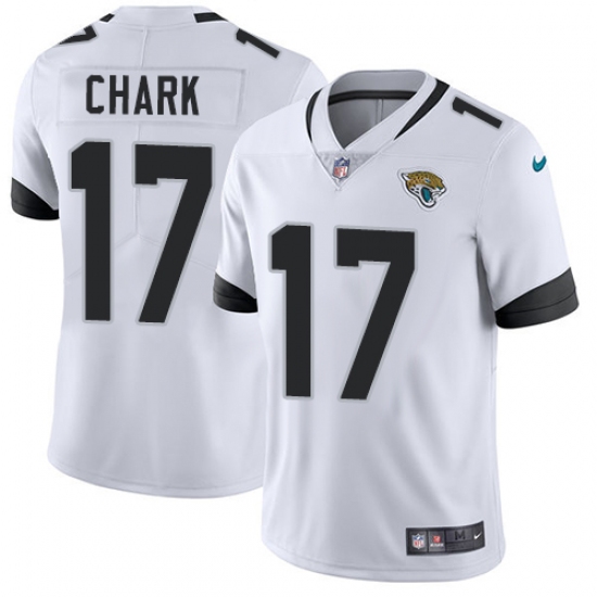 Youth Nike Jacksonville Jaguars #17 DJ Chark White Vapor Untouchable Limited Player NFL Jersey - Ujersey