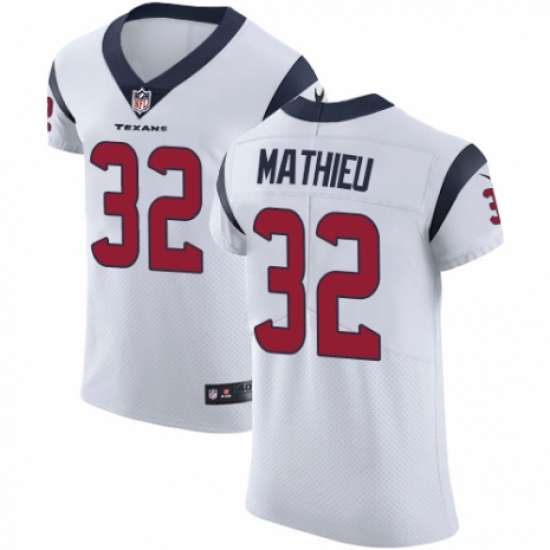 Men's Nike Houston Texans #32 Tyrann Mathieu White Vapor Untouchable Elite Player NFL Jersey - Ujersey