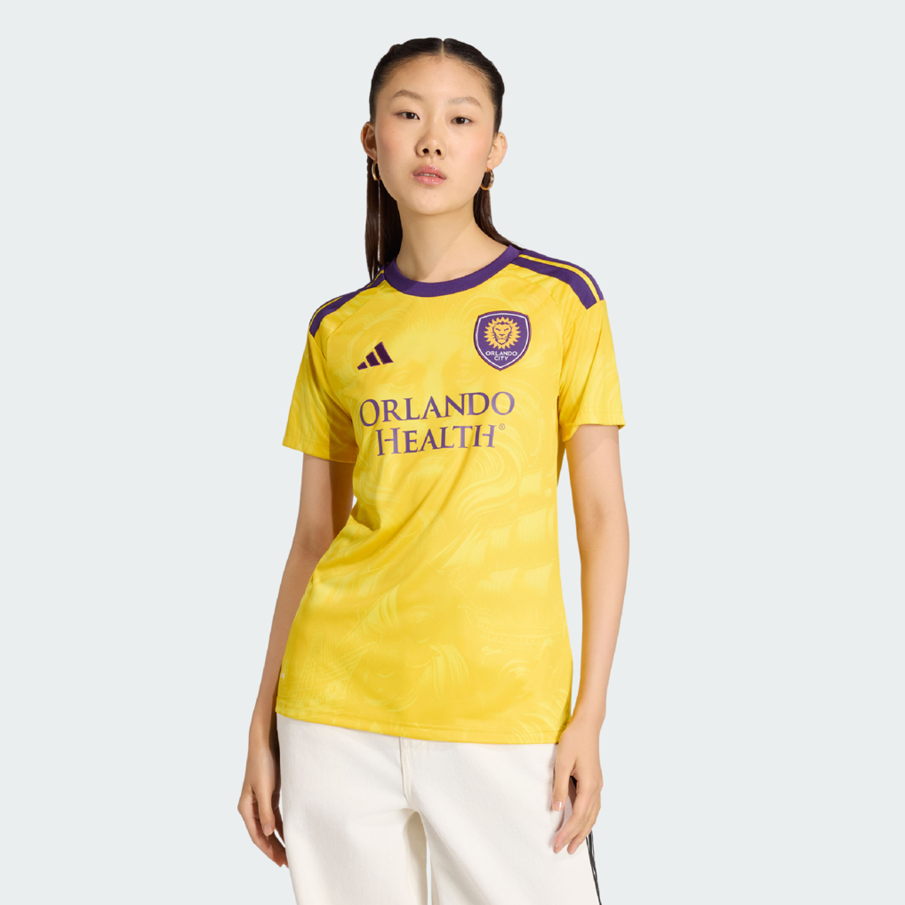Women's Orlando City SC adidas Gold 2026 Sunken Treasure Kit Replica Jersey - Ujersey