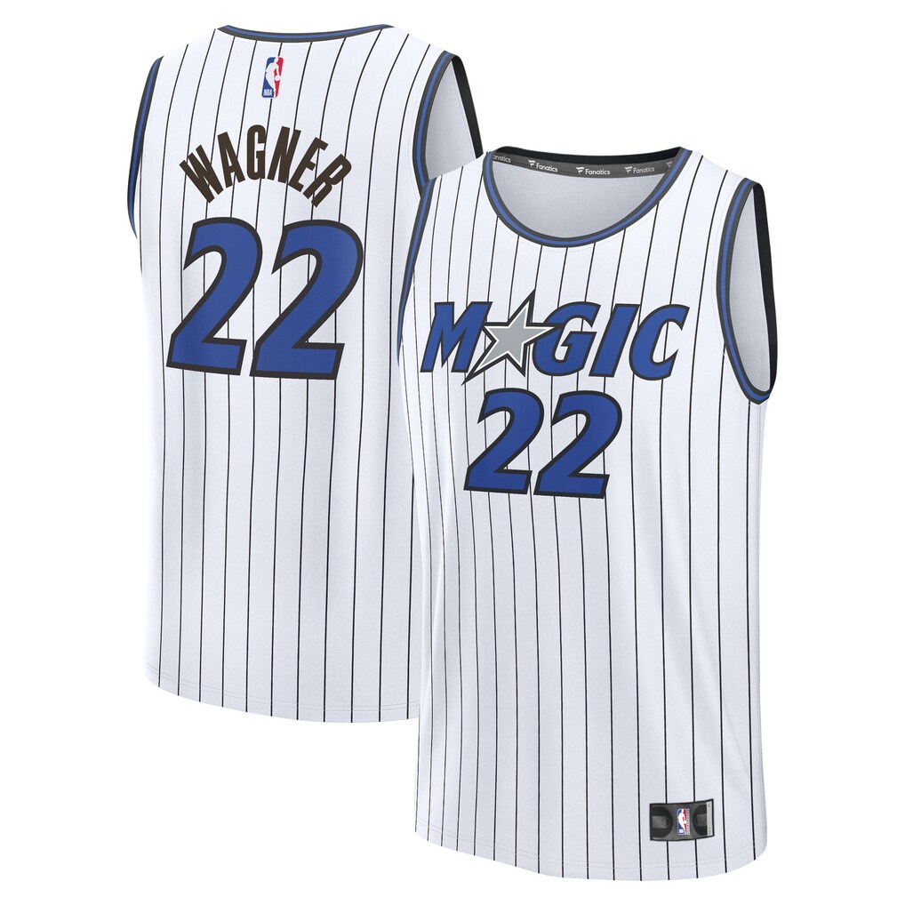 Youth Orlando Magic Franz Wagner Fanatics White Fast Break Replica Player Jersey - Association Edition - Ujersey