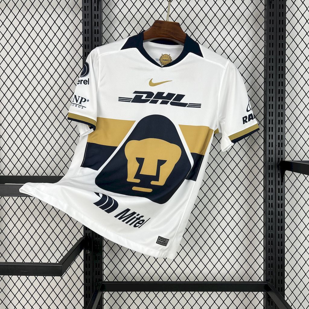 Pumas UNAM Soccer Jersey Home Custom Shirt 2025-26 - Ujersey Shop
