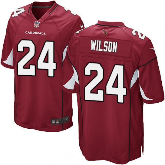 Men's Nike Arizona Cardinals #24 Adrian Wilson Game Red Team Color NFL Jersey - Ujersey