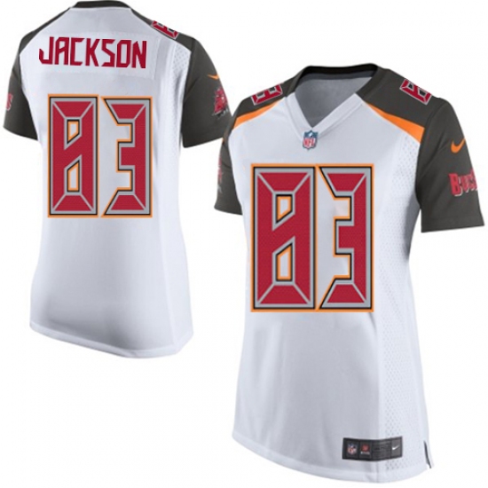 Women's Nike Tampa Bay Buccaneers #83 Vincent Jackson White Vapor Untouchable Limited Player NFL Jersey - Ujersey