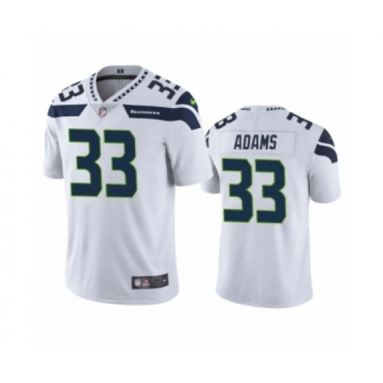 Women's Jamal Adams #33 Seattle Seahawks White Vapor Limited Jersey - Ujersey