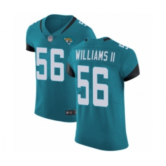 Men's Jacksonville Jaguars #56 Quincy Williams II Teal Green Alternate Vapor Untouchable Elite Player Football Jersey - Ujersey