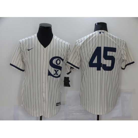 Men's Chicago White Sox #45 Michael Jordan Cream Game 2021 Field of Dreams Jersey - Ujersey