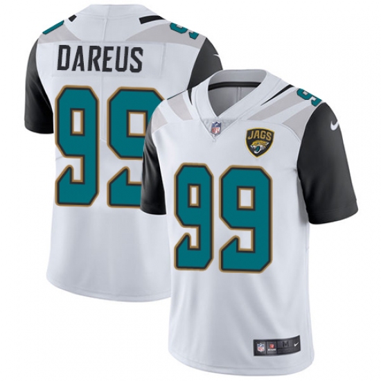 Men's Nike Jacksonville Jaguars #99 Marcell Dareus White Vapor Untouchable Limited Player NFL Jersey - Ujersey
