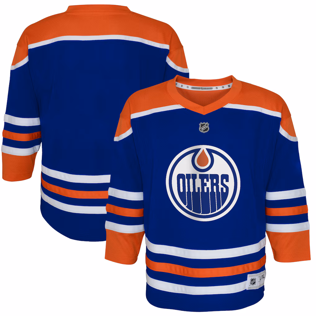Toddler Edmonton Oilers Royal Home Replica Jersey