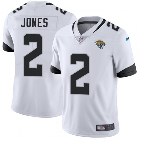 Youth Nike Jacksonville Jaguars #2 Landry Jones White Vapor Untouchable Limited Player NFL Jersey - Ujersey