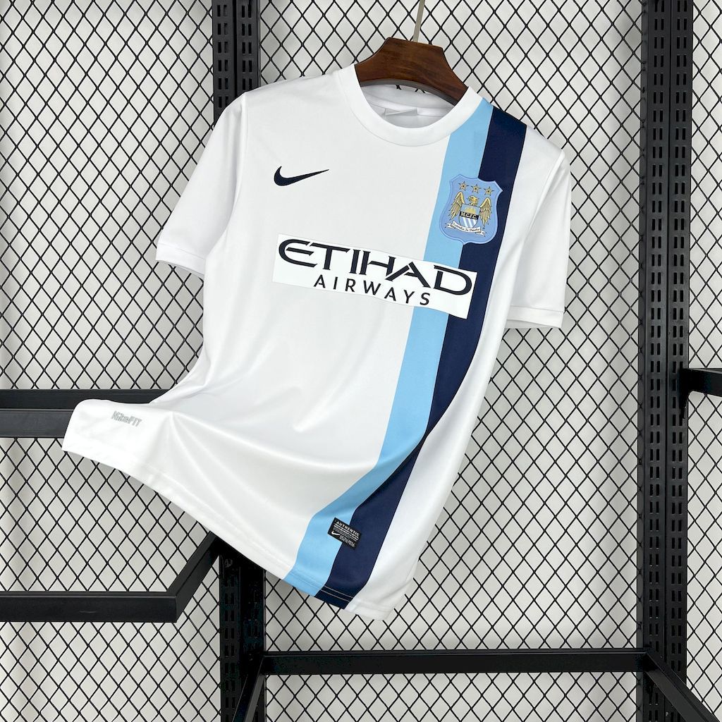 Manchester City Retro Third Away Football Jersey Shirt 2013/14 - Ujersey NHL