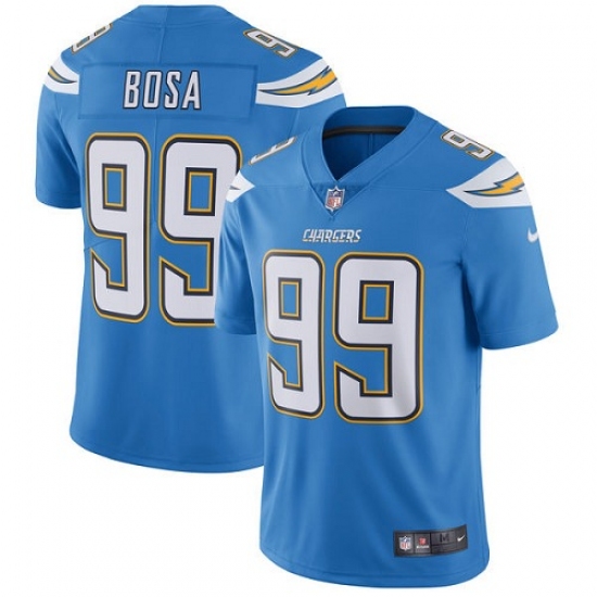 Youth Nike Los Angeles Chargers #99 Joey Bosa Electric Blue Alternate Vapor Untouchable Limited Player NFL Jersey - Ujersey